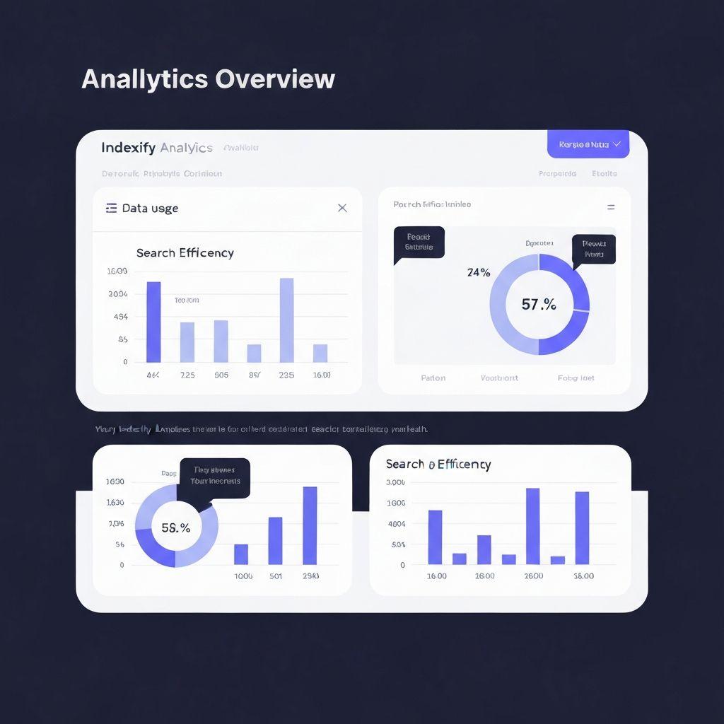 Analytics dashboard showing insights and performance metrics